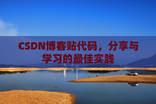 CSDN博客贴代码，分享与学习的最佳实践